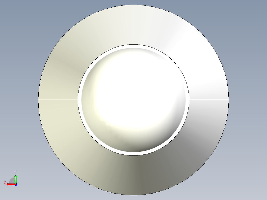 定位珠(重荷重)(一字型)2205-3D多系列多零件图纸模型后视图