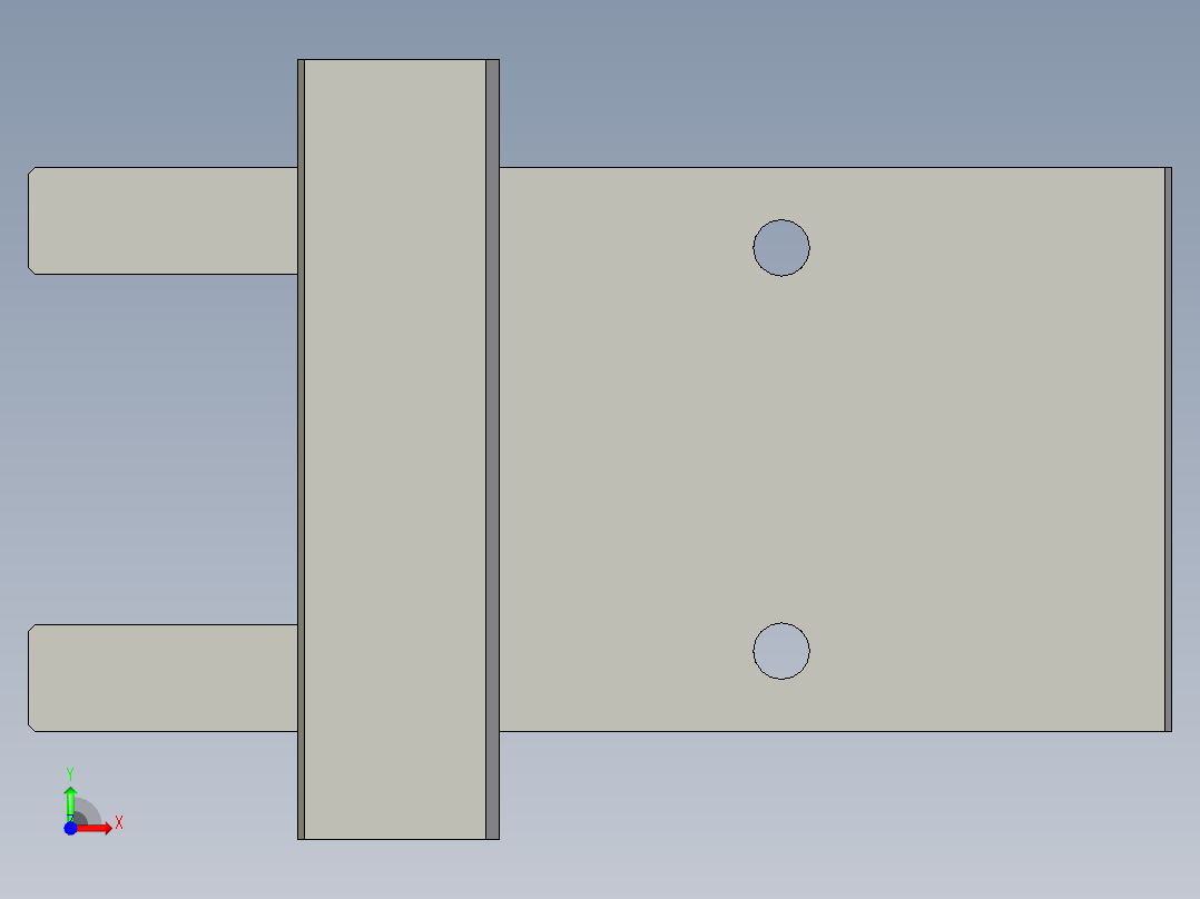 普通气爪PH01-20G前视图