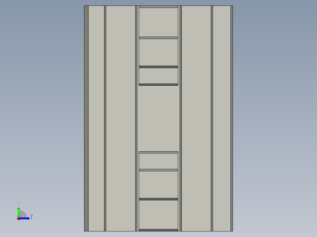 普通气爪PH01-20G左视图