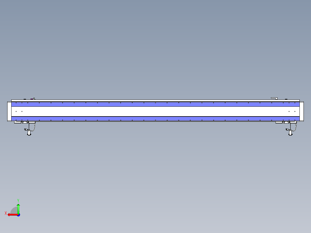威洛博VL系列3d模型模组2VL17E2Y-S2050后视图