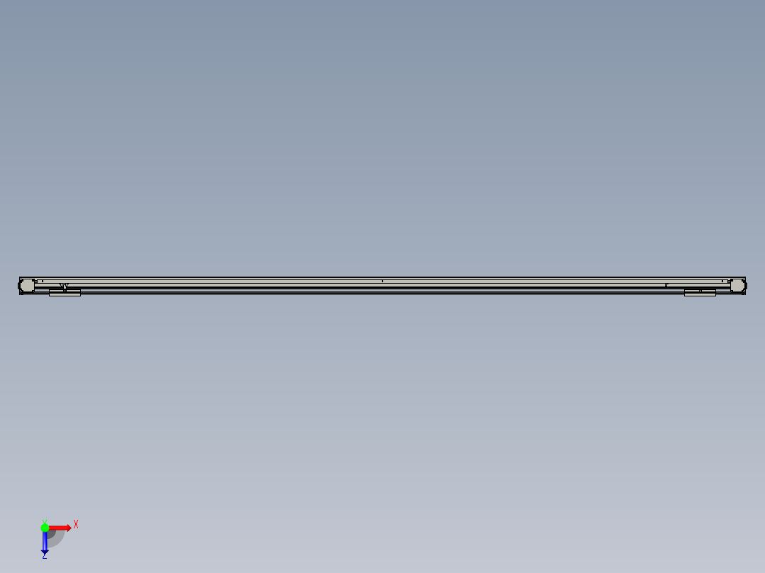 威洛博双电机滑台-VBF14S2-L100-S2700-BLR-P40-C6俯视图