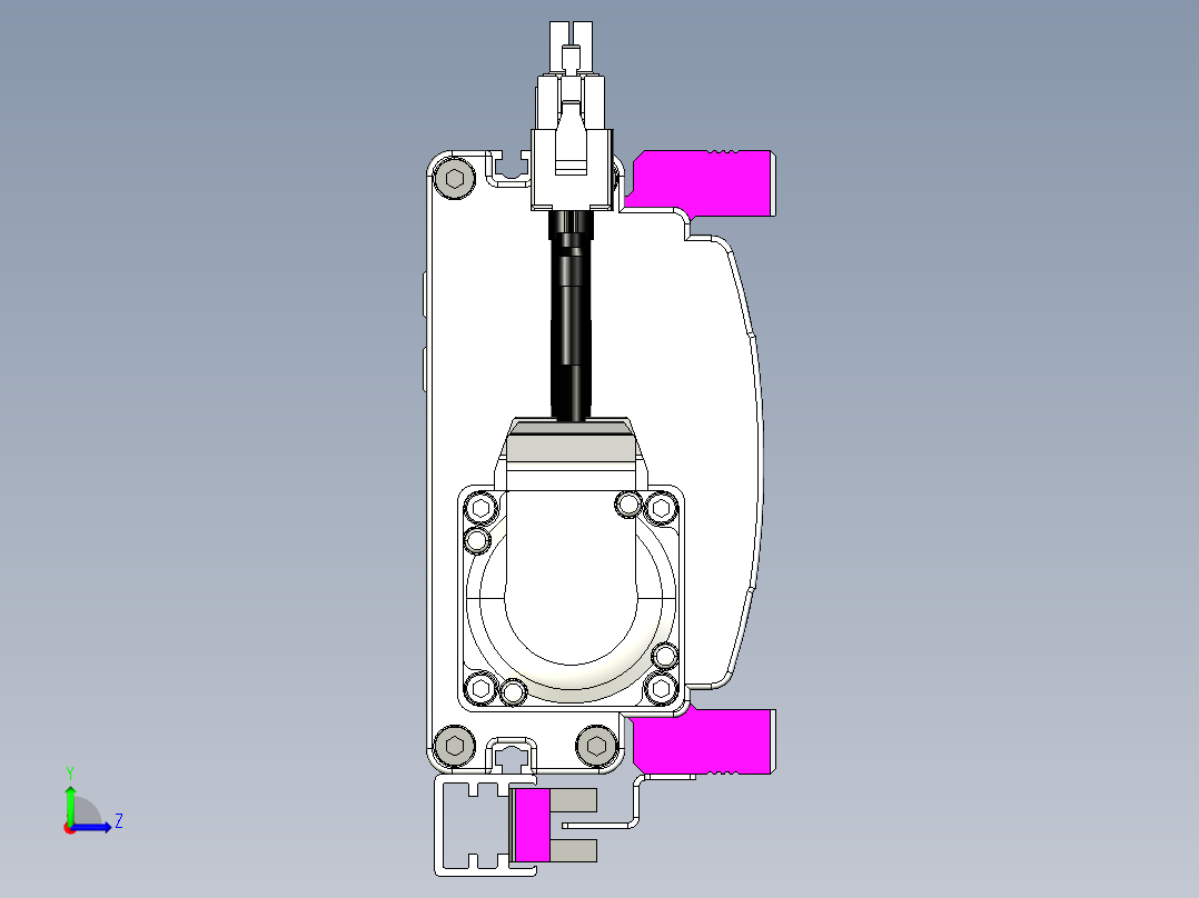 威洛博QF12-Lxx-S1020-BC-ZP10-C3左视图