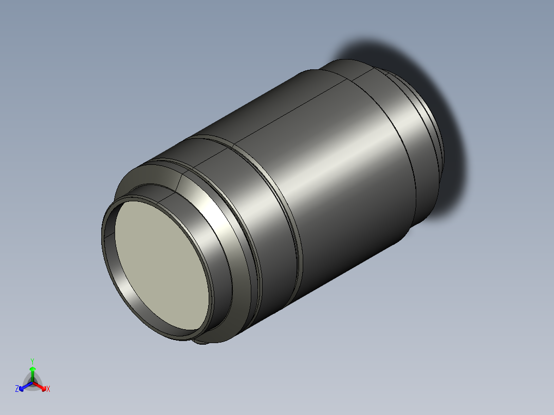 基恩士CA-LHR12_kc图纸模型正等轴测图