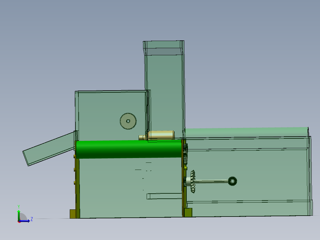 洗瓶机的简易设计 （课程设计，说明书,solidworks,运动分析）