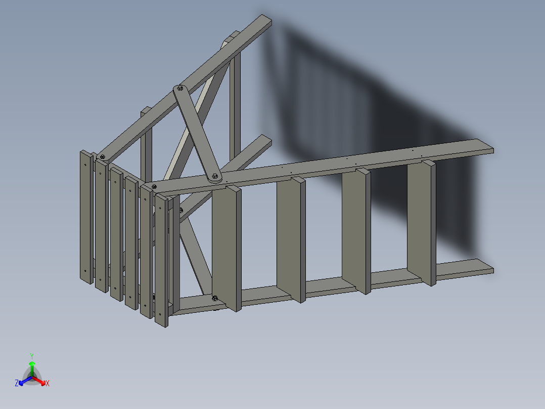 tangga人字梯结构