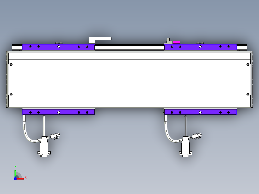 威洛博VL系列3d模型模组2VL14S2Y-S150前视图