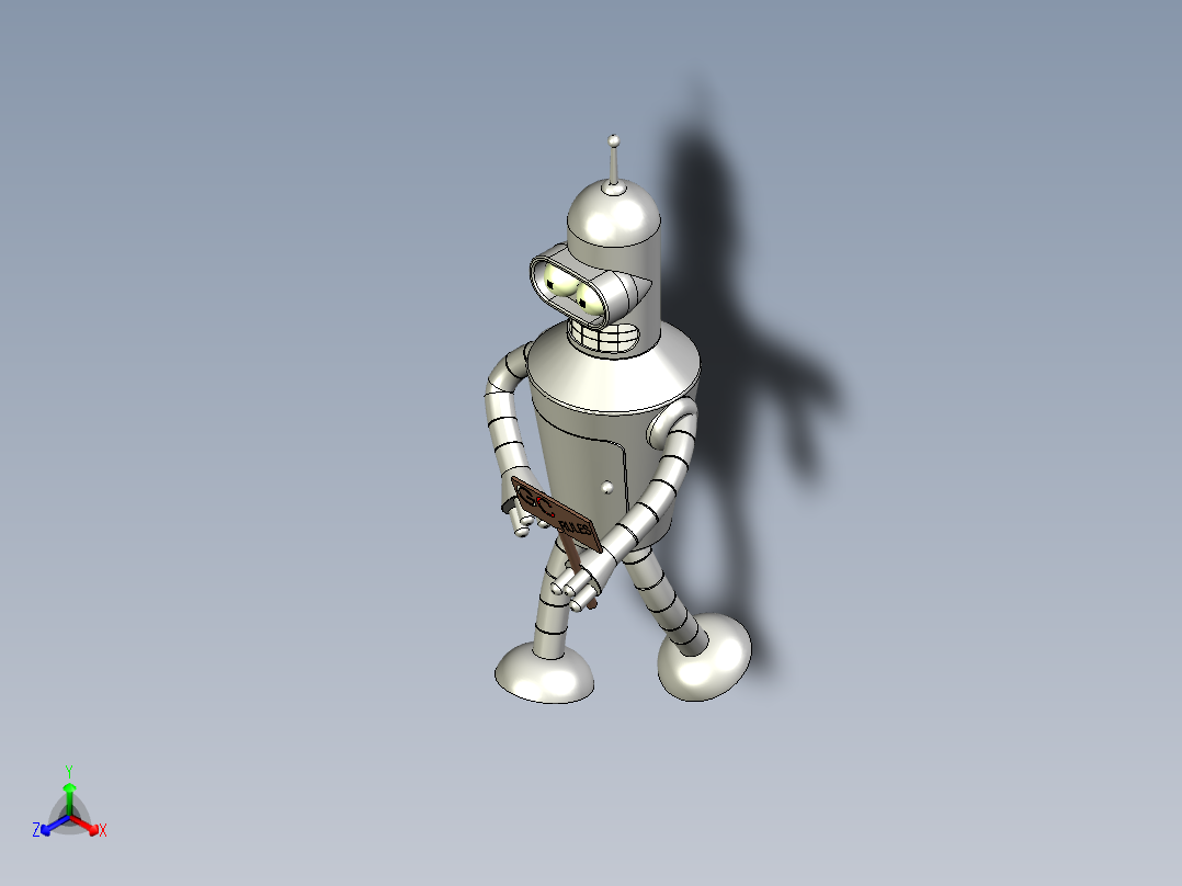 机器人正等轴测图