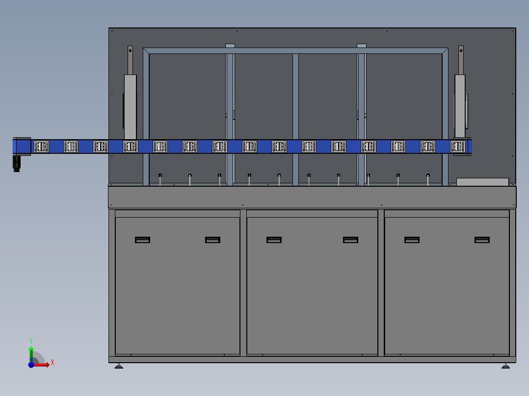 试管超声波清洗设备sw23前视图