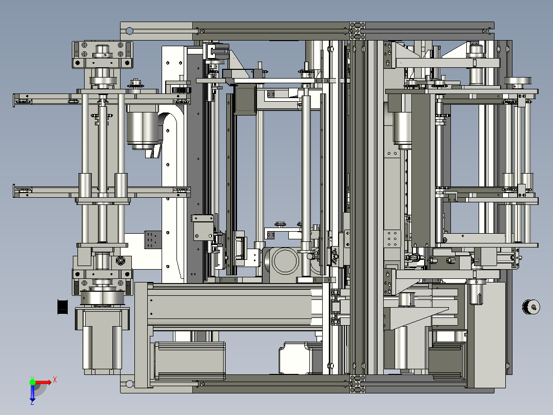钻石点钻机俯视图
