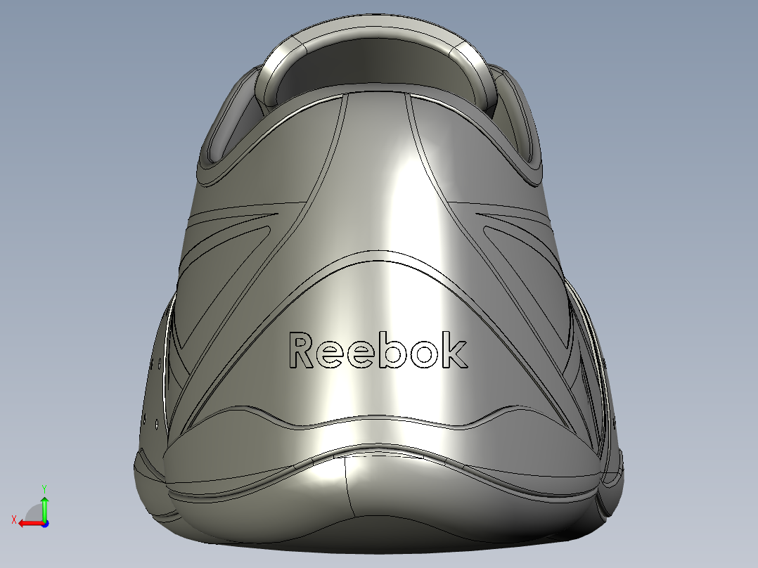 锐步鞋（运动鞋后视图