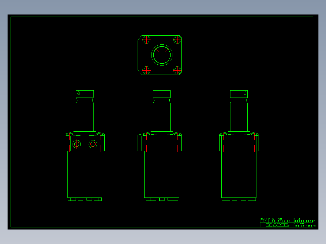 KOSMEKTLA4001-2BR-Q多系列多零件图纸模型