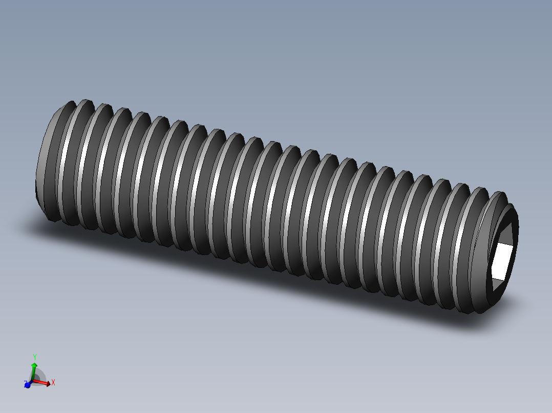DIN 913-ISO 4026 固定螺钉-M8 L=30.SLDPRT