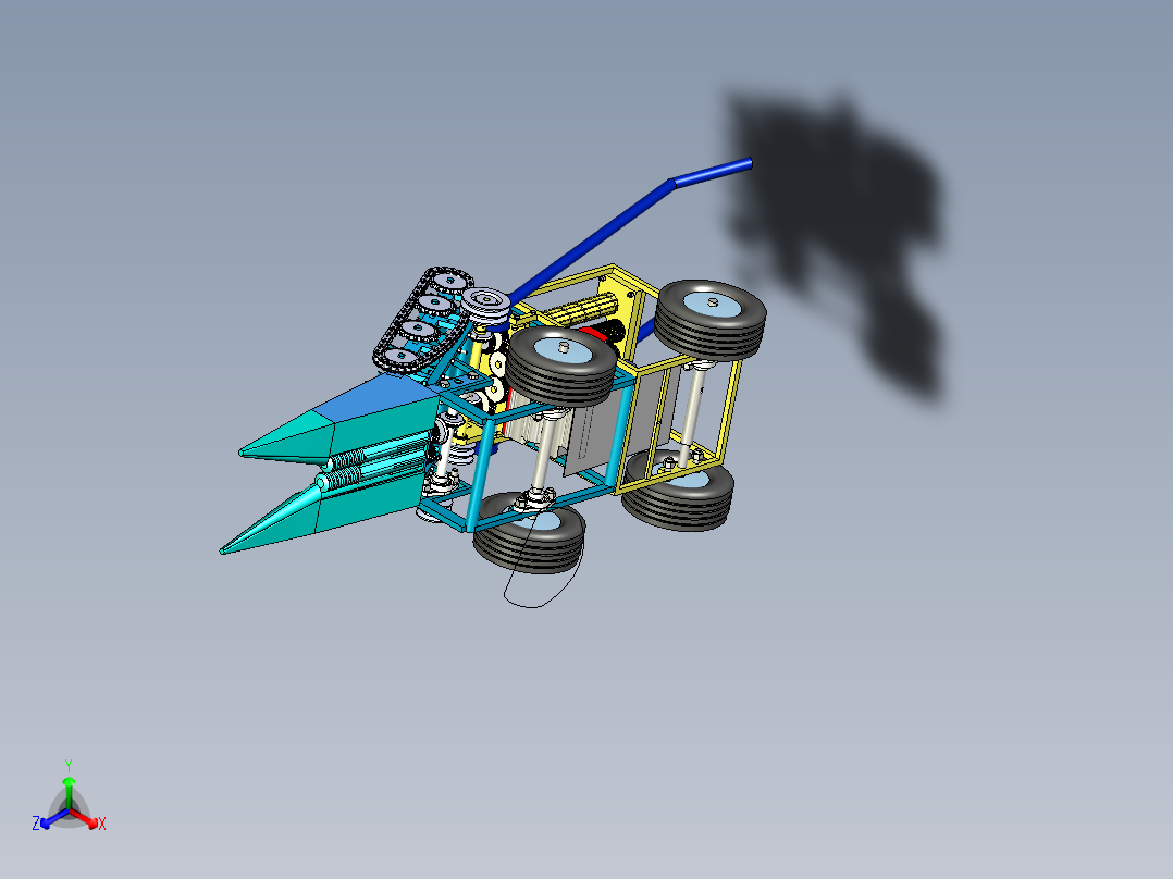 便携式玉米剥皮收获机设计
