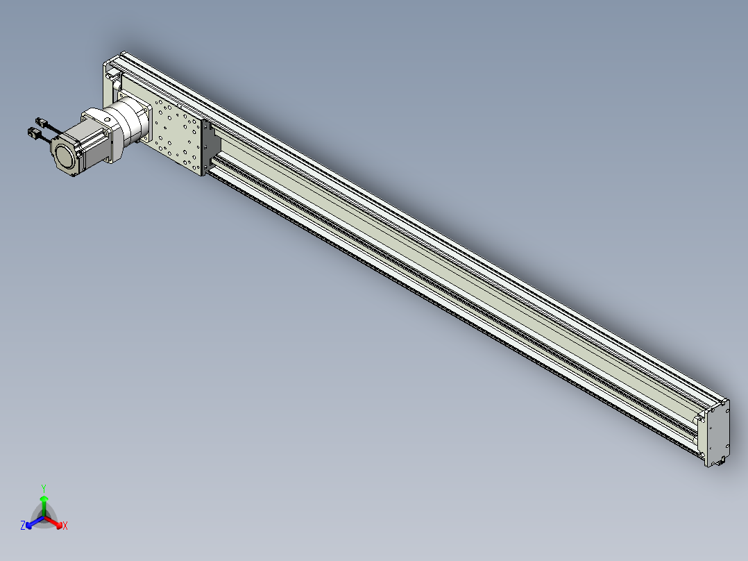 威洛博VG 系列模组VG14-L45π-S1400-BC-ZP40B-C3-K正等轴测图
