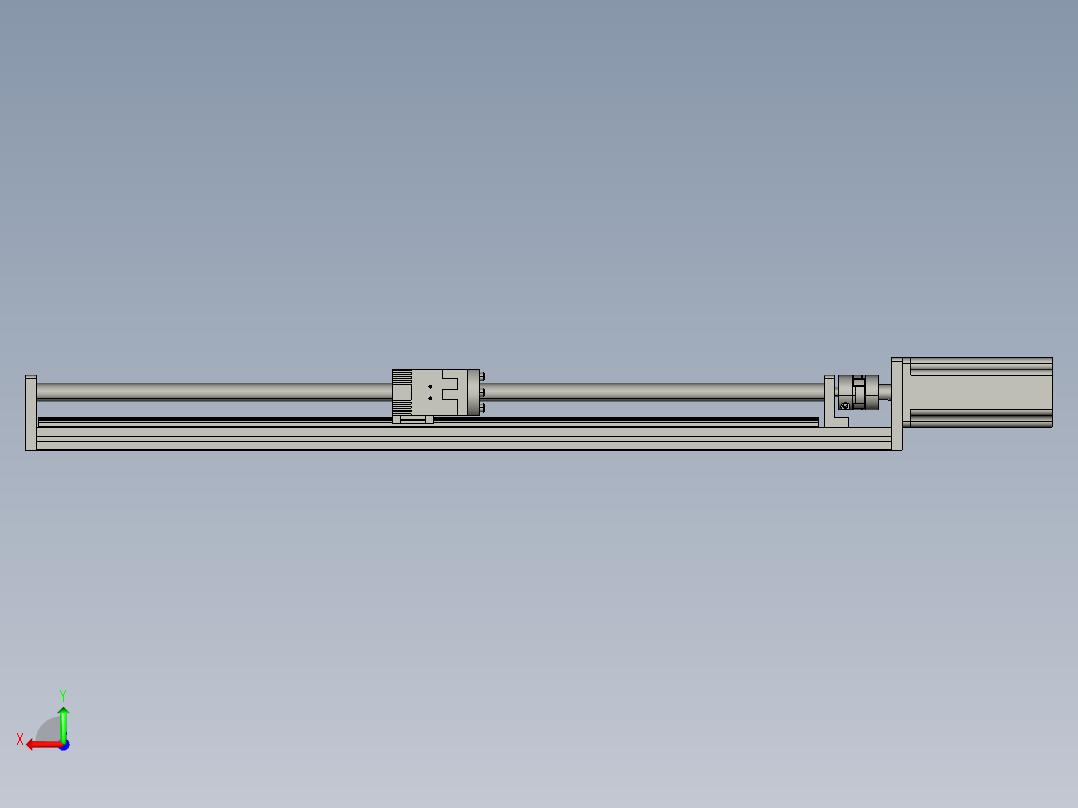 模组FSK40-L10C7-BC-T40（600行程）后视图