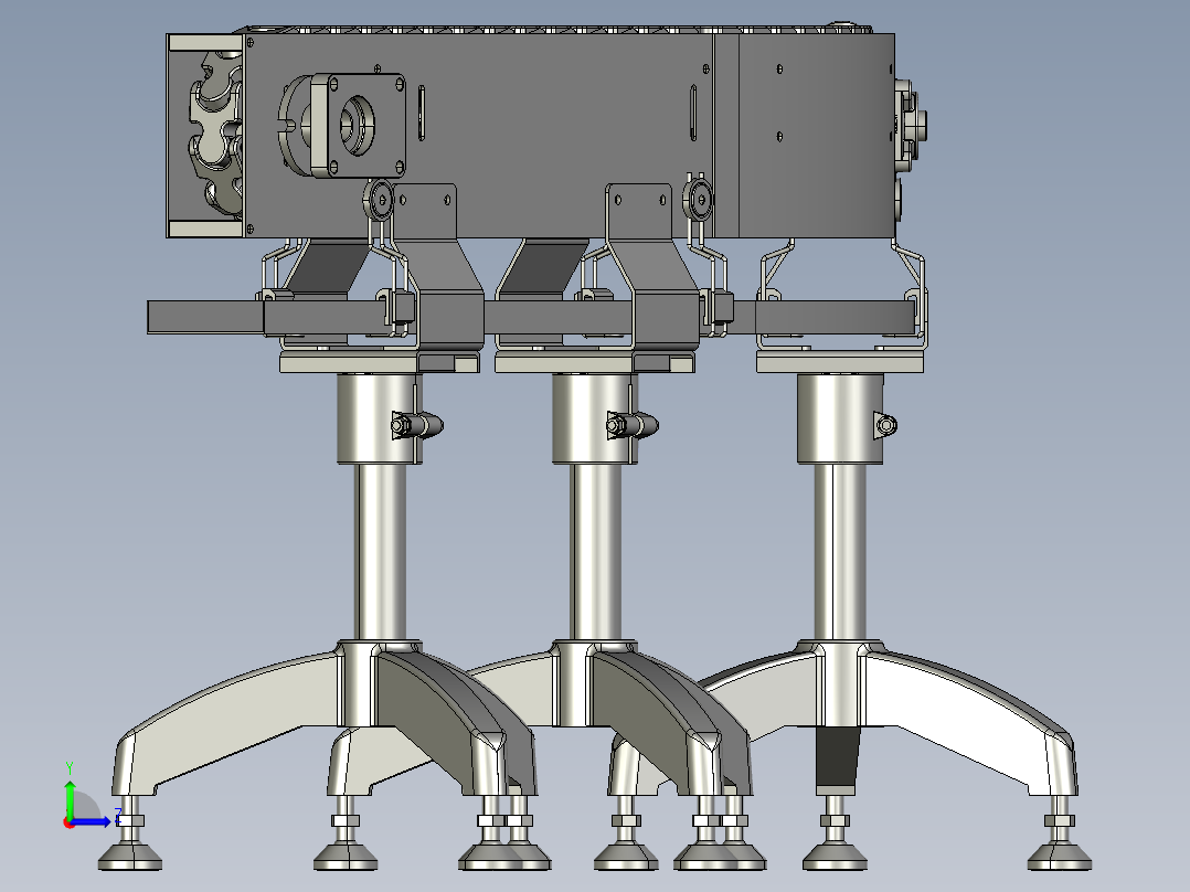 PRT链式输送机---stp左视图