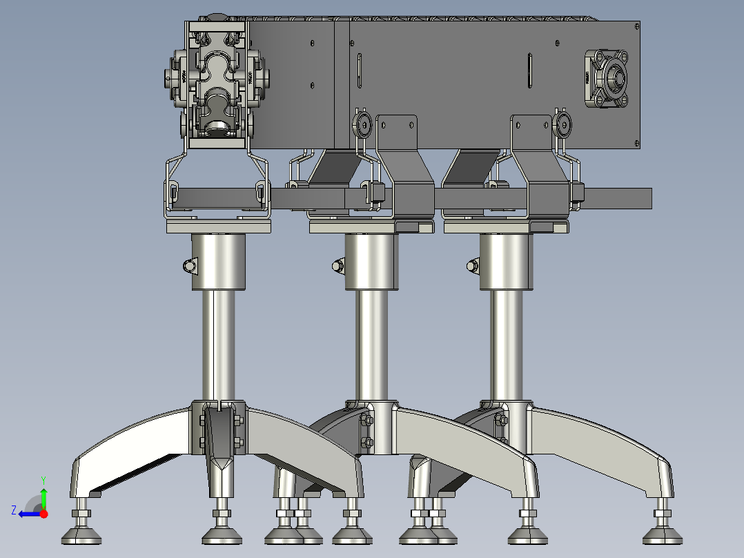 PRT链式输送机---stp右视图
