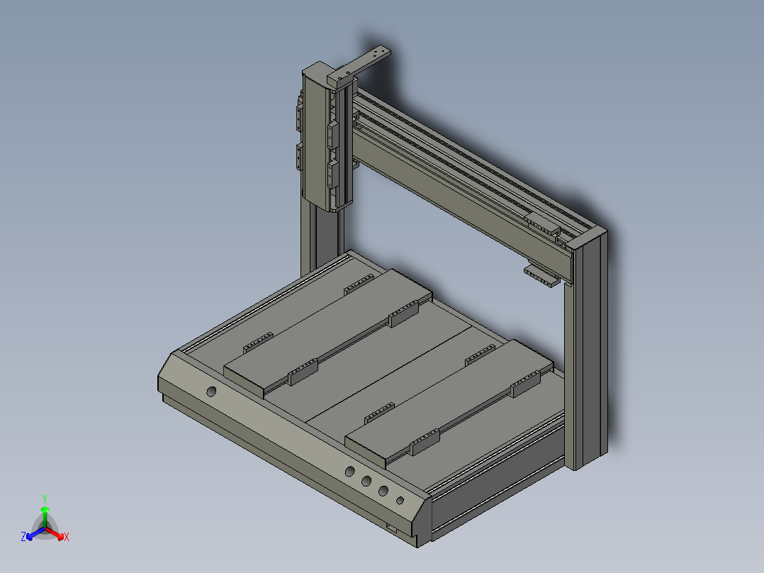 同步带桌面式平台B6331-57步进版