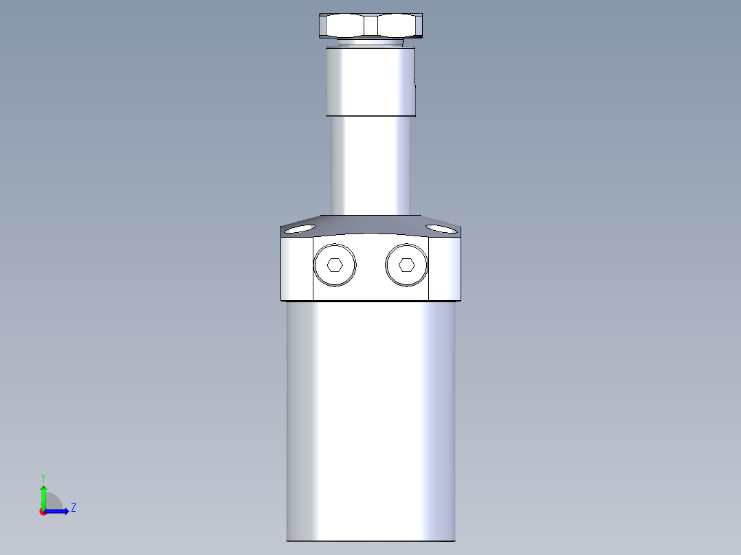KOSMEKLHA0750-CR-Q30多系列多零件图纸模型左视图