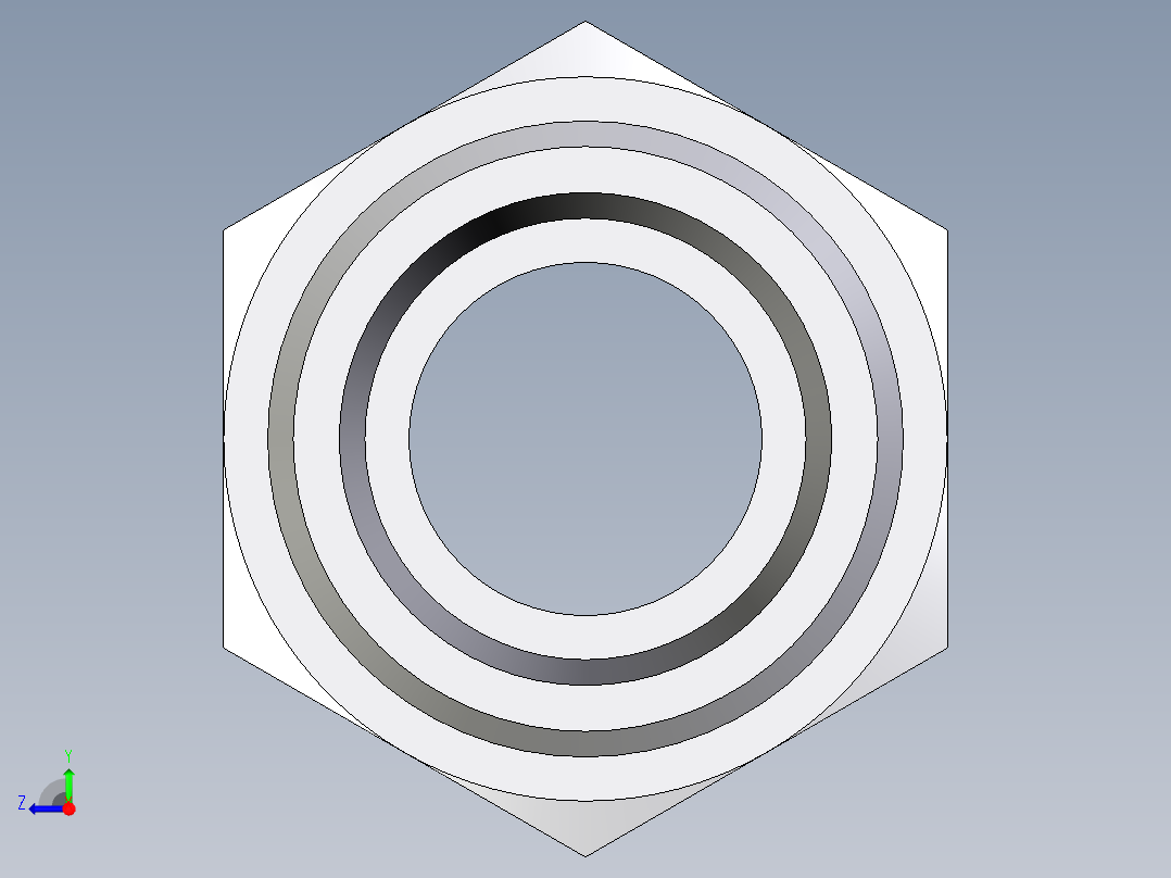 卡套式工业通用硬管接头EO_Swivel_connector_GAI25SRCFX右视图