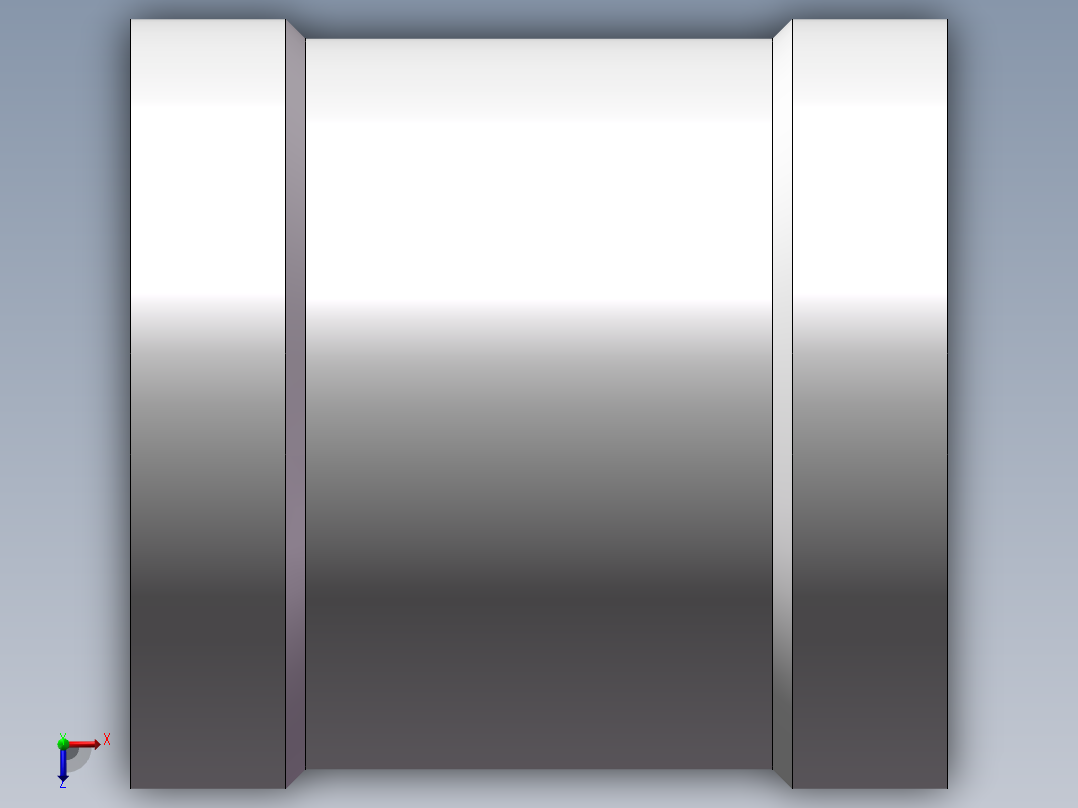 管箍-等径有边 DN25俯视图