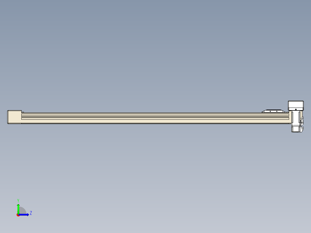 同步带全封闭直线模组TPA-HCB-65S-90-L1000-ML-C-P10-N3左视图