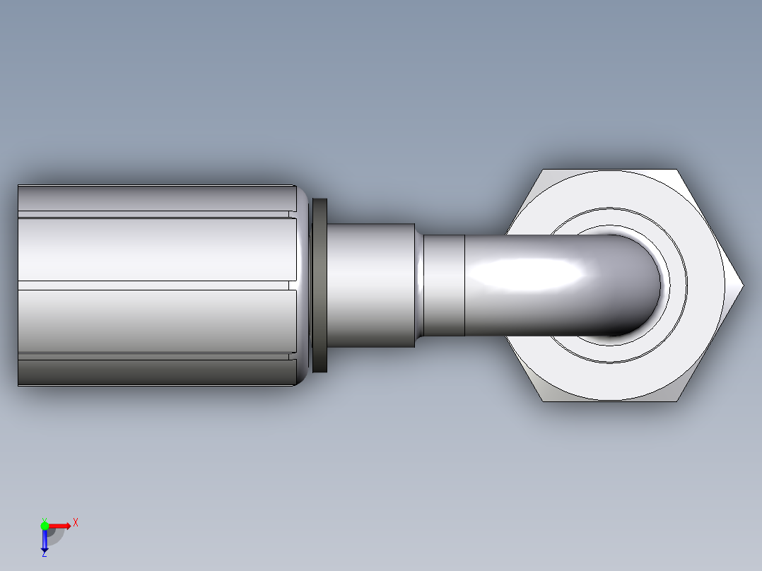 1C70系列-24°重型90°头俯视图