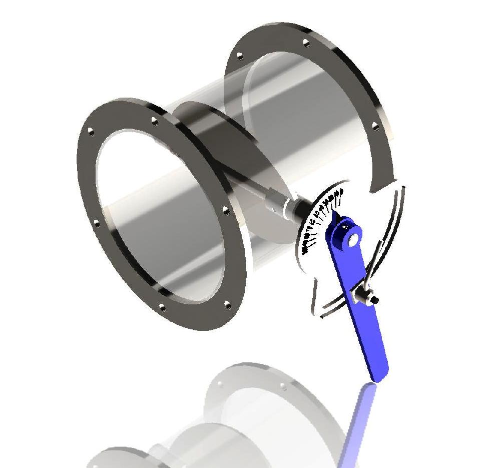 用于气动输送机的阻尼器，风阀