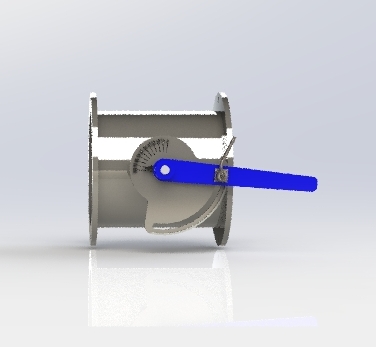 用于气动输送机的阻尼器，风阀