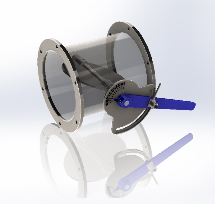 用于气动输送机的阻尼器，风阀