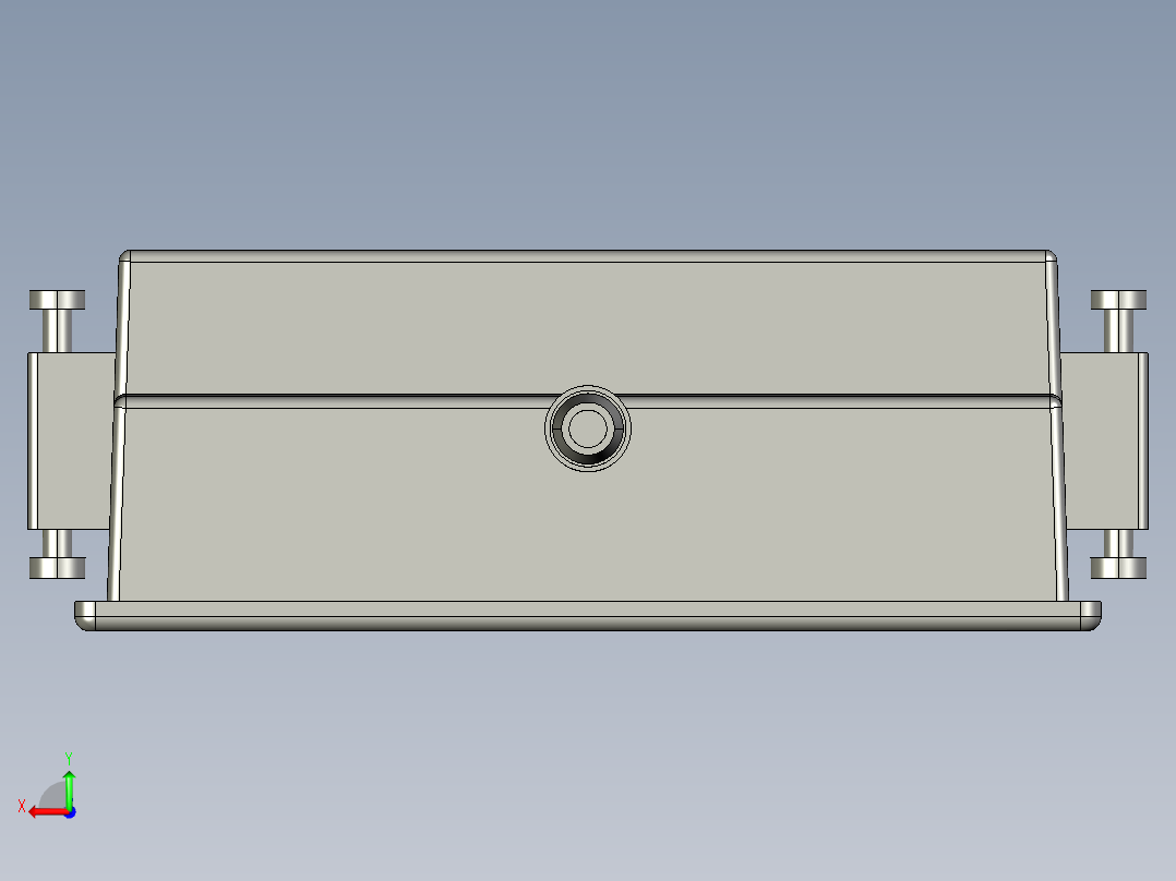 基恩士LS-7001_kc图纸模型后视图