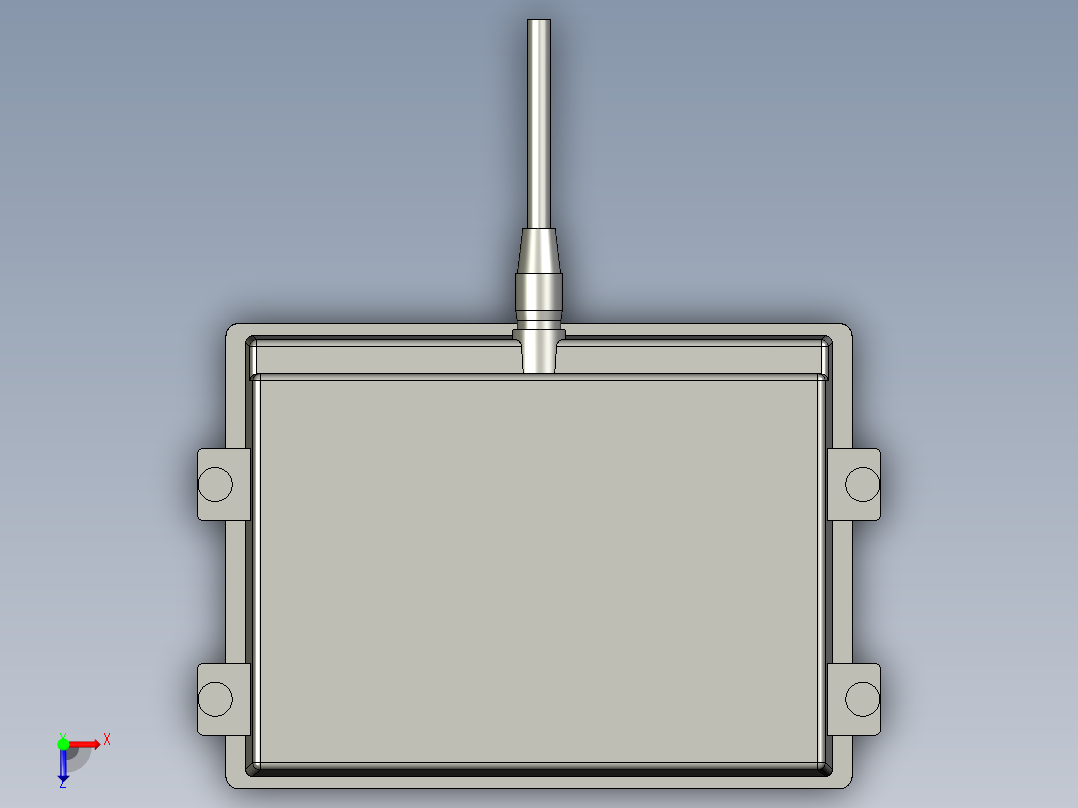 基恩士LS-7001_kc图纸模型俯视图