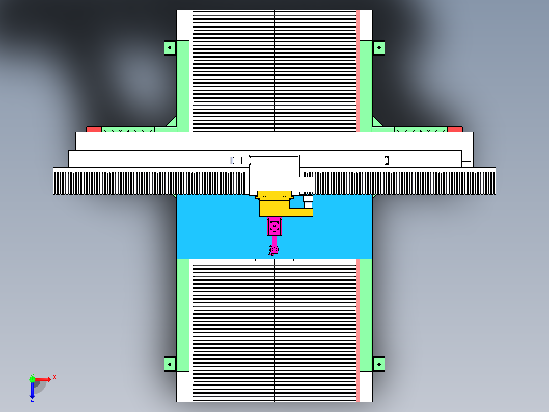 大型焊接机器人SW三维图=1515412==500俯视图