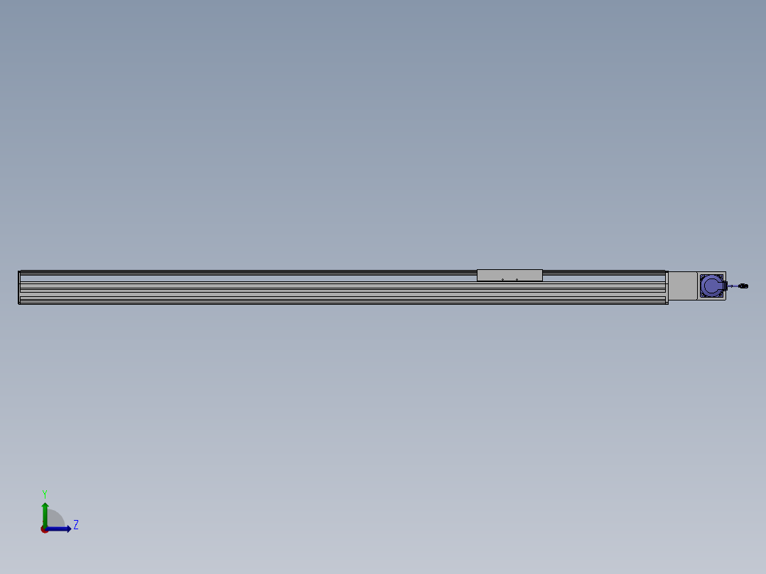 精密模组MT220-L150-1900-R-M75-C4左视图