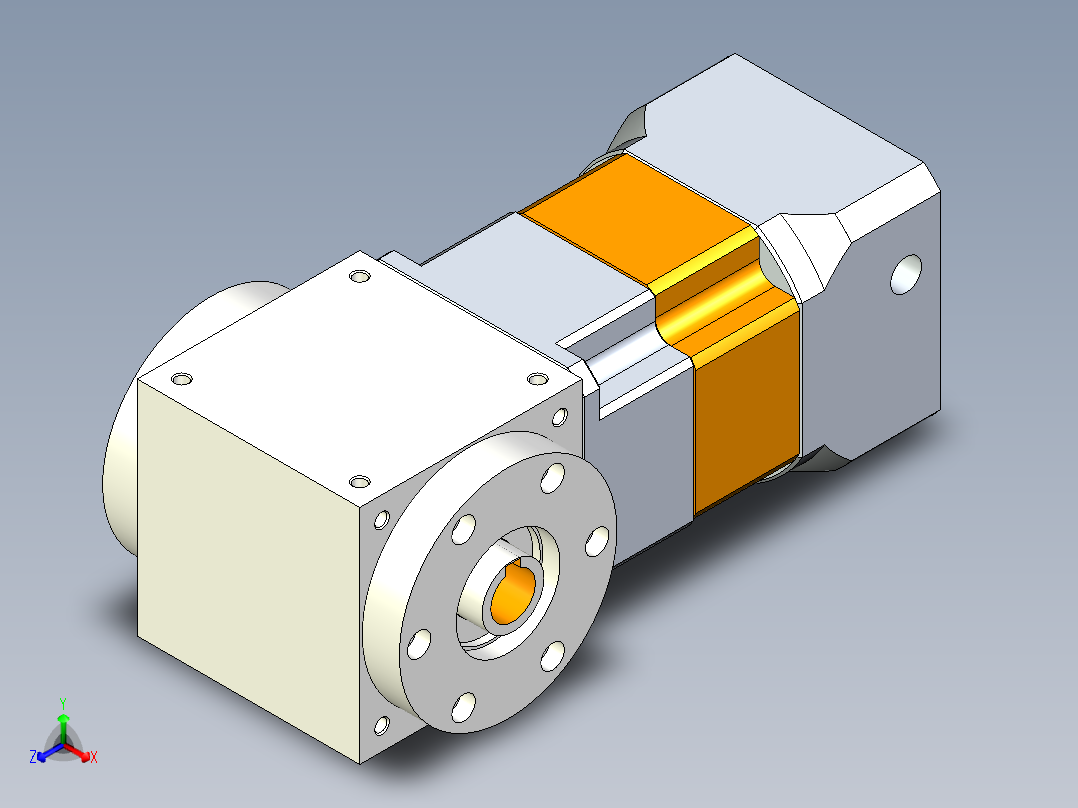 换向器PW90双孔 PGH90-L2 19-70-90-M6.stp