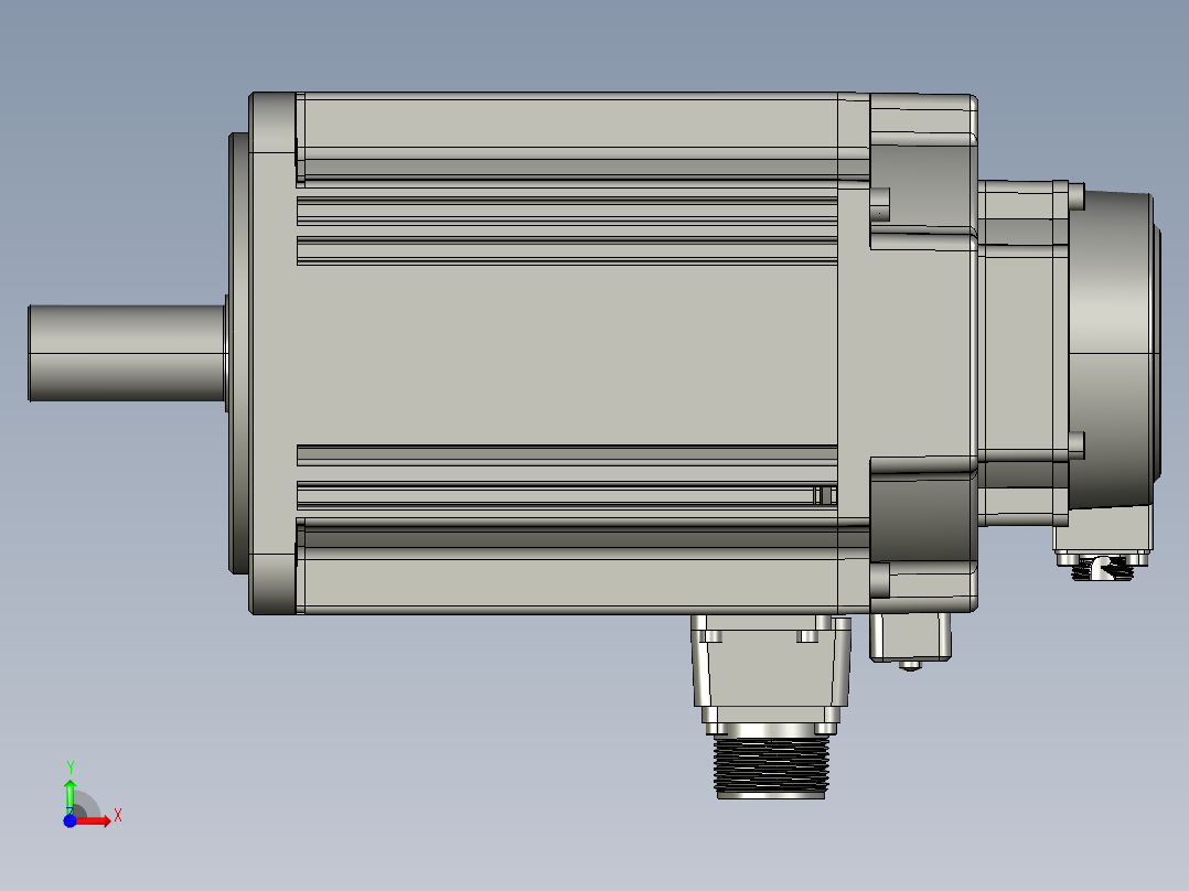 电机MS6G-130TL15BZ2-42P3前视图