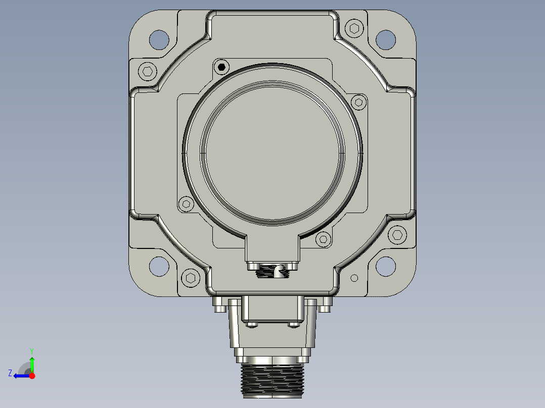 电机MS6G-130TL15BZ2-42P3右视图