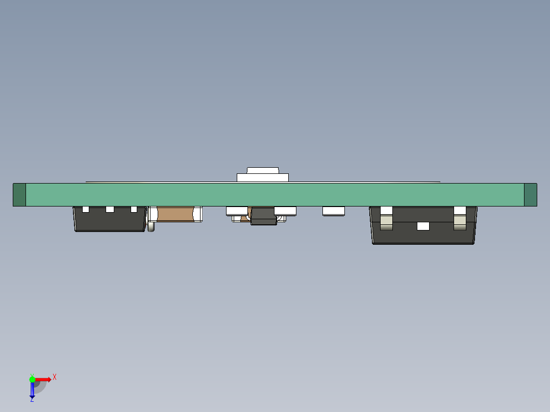 传感器 (32)俯视图