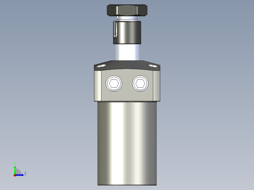 KOSMEKLHS0360-GL-Y60多系列多零件图纸模型左视图