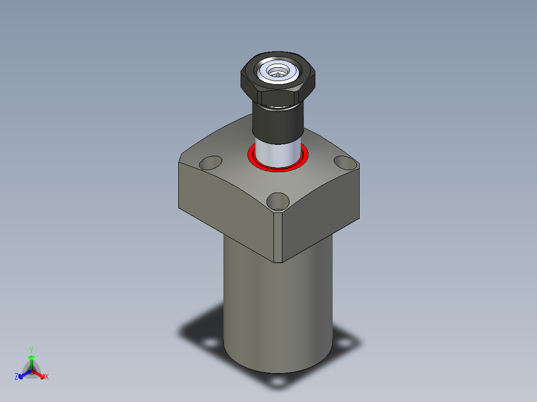 KOSMEKLHS0360-SL-Y45多系列多零件图纸模型