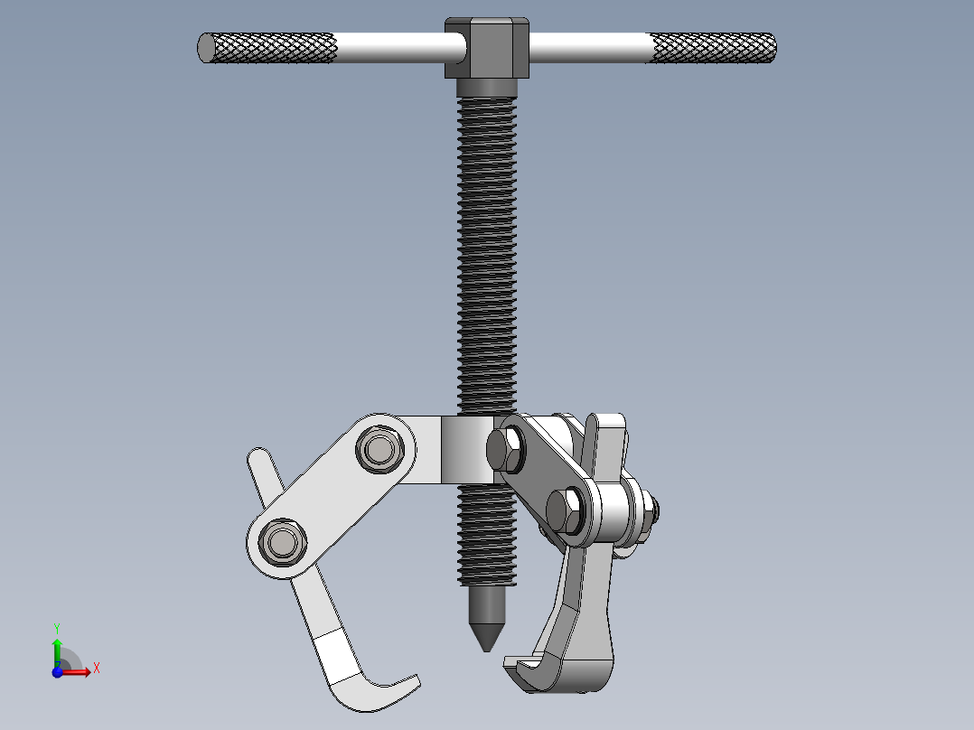 3指轴承拆卸工具前视图