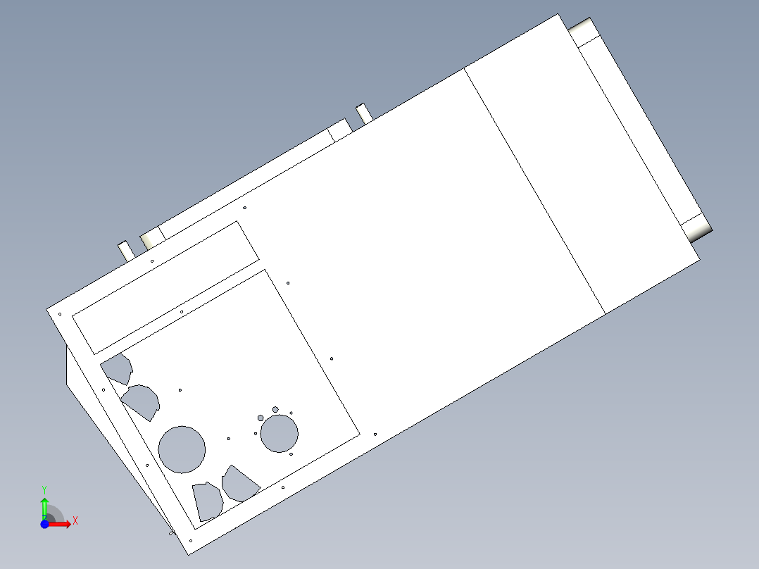 前箱体-高级练习(1)前视图