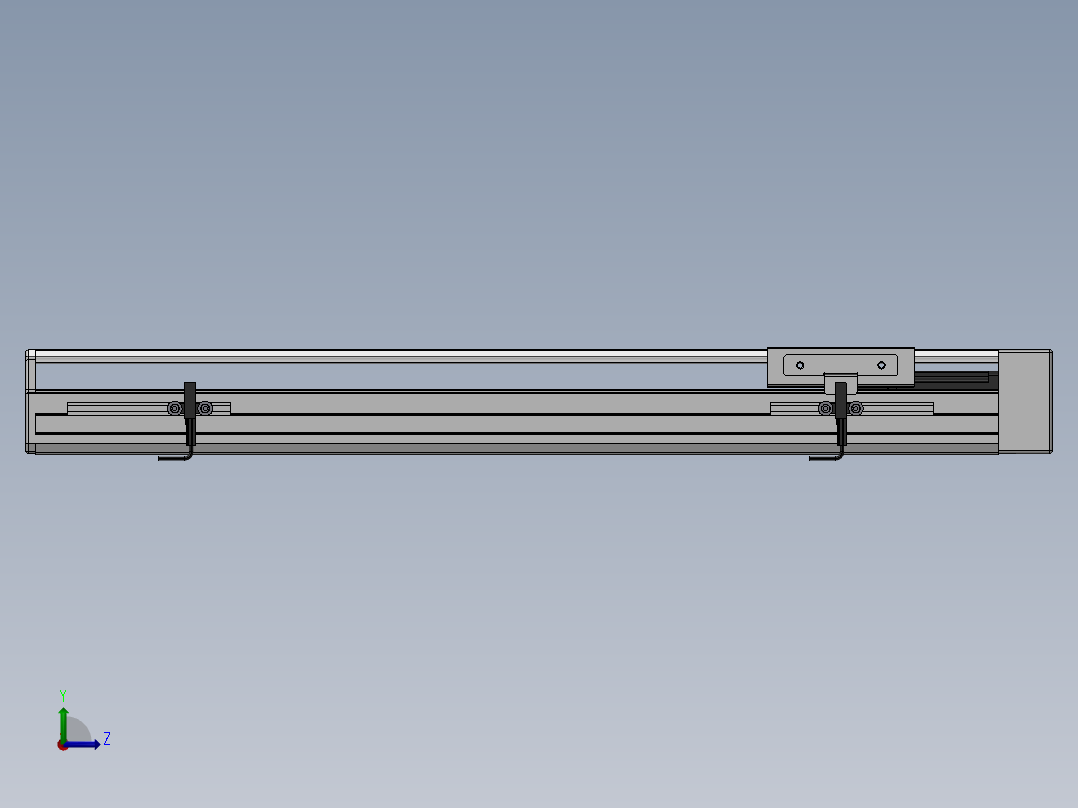 精密模组MY100-T10-400L-BL-P10B-C4-C左视图