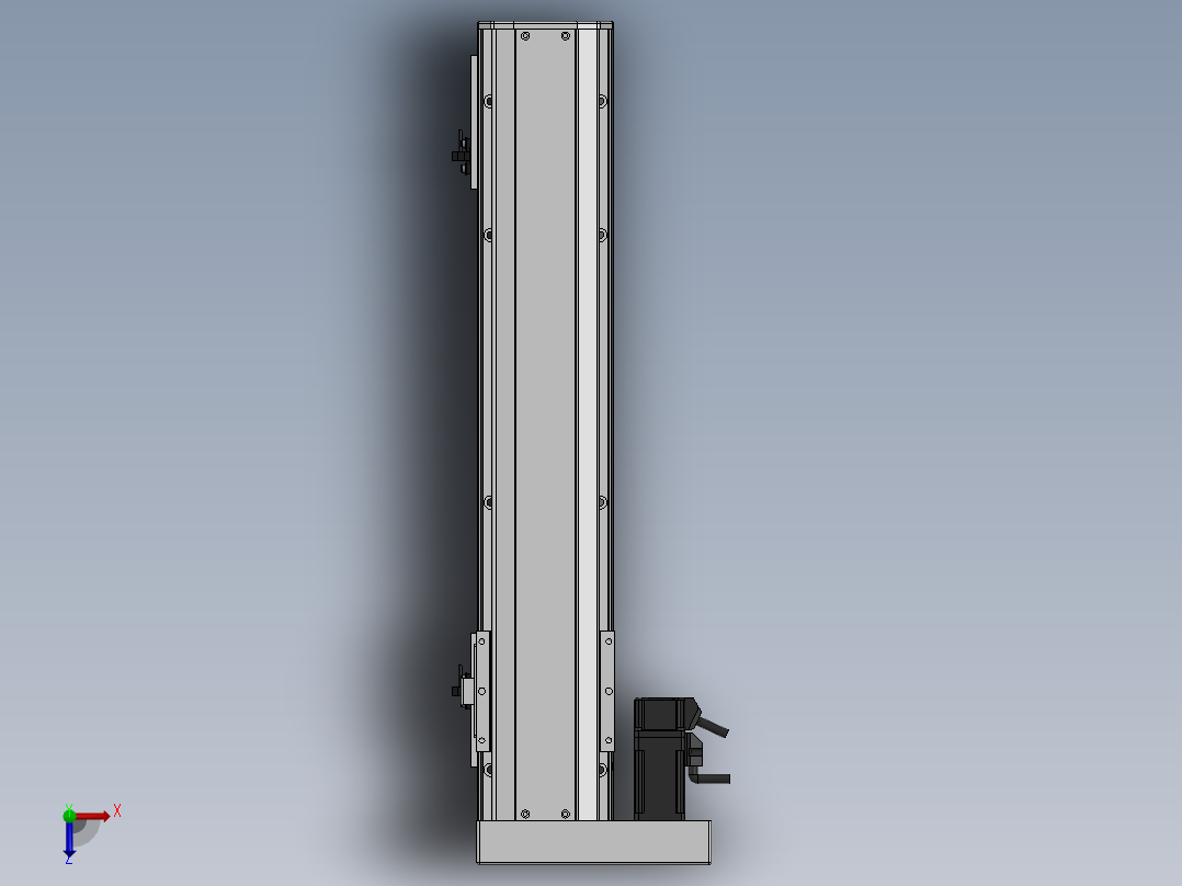 精密模组MY100-T10-400L-BL-P10B-C4-C俯视图