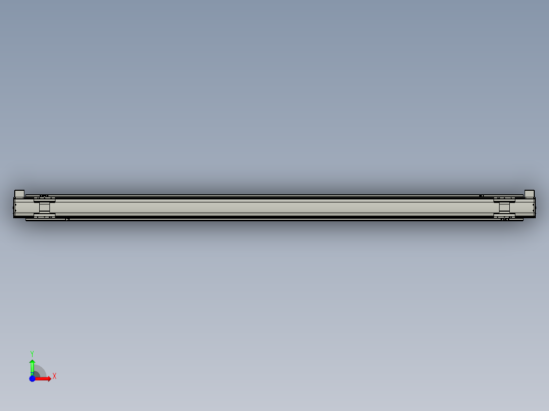 威洛博双电机滑台-VBF14S2-L50-S2900-BD-P40-C6前视图