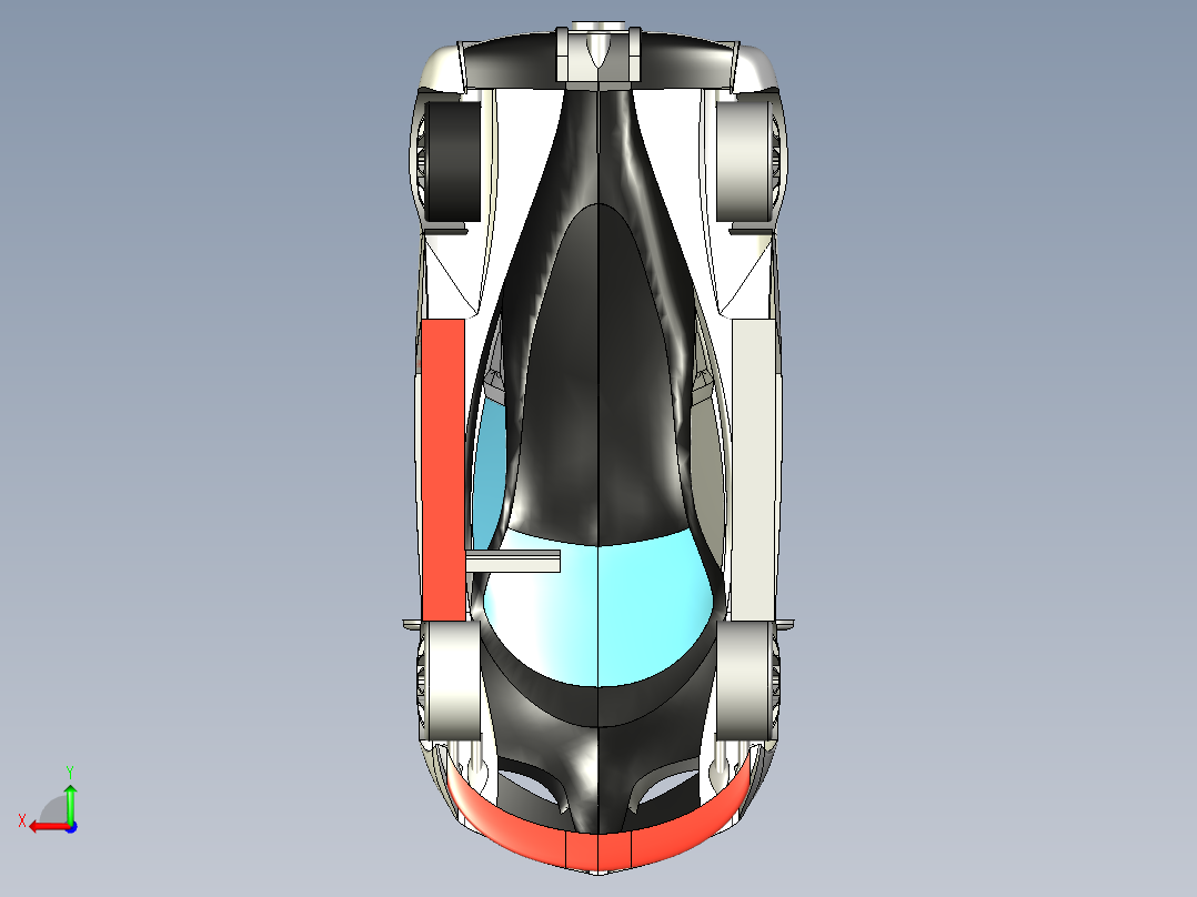 Pagani Huayra超级跑车后视图