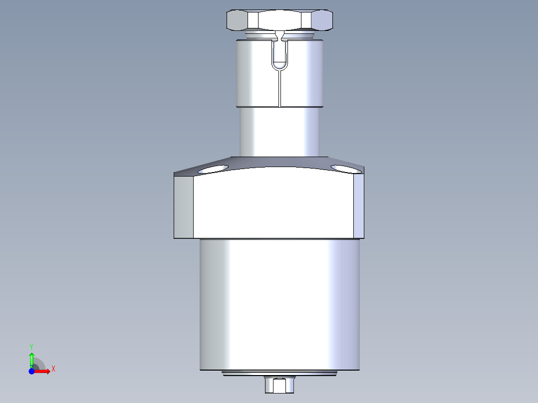 KOSMEKLHA0900-SRD多系列多零件图纸模型前视图