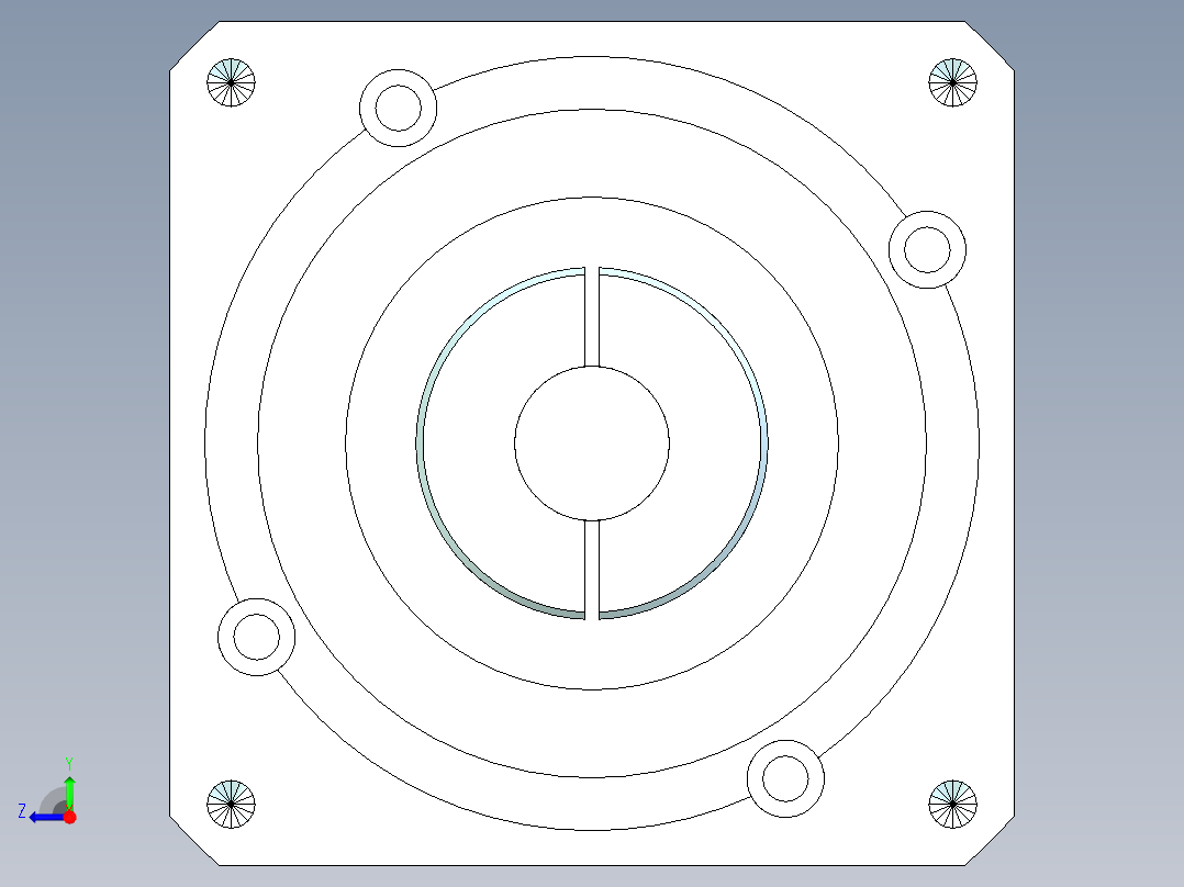 直齿孔PLF120-L3-LC 22-110-145-M8.stp右视图