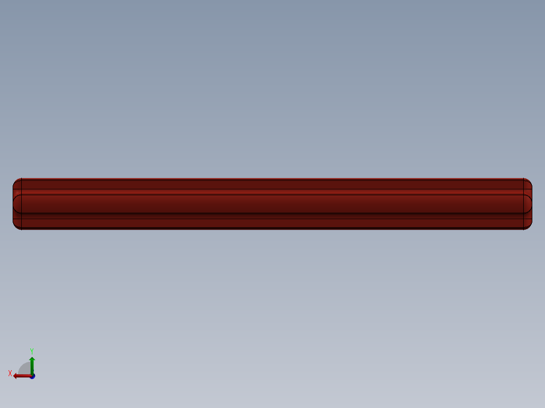 乐高机械组车桥-3706 Red Technic Axle 6后视图