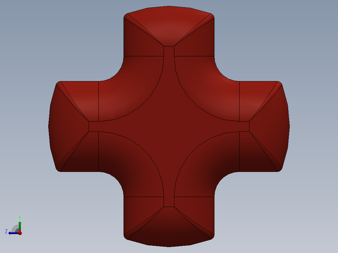 乐高机械组车桥-3706 Red Technic Axle 6右视图